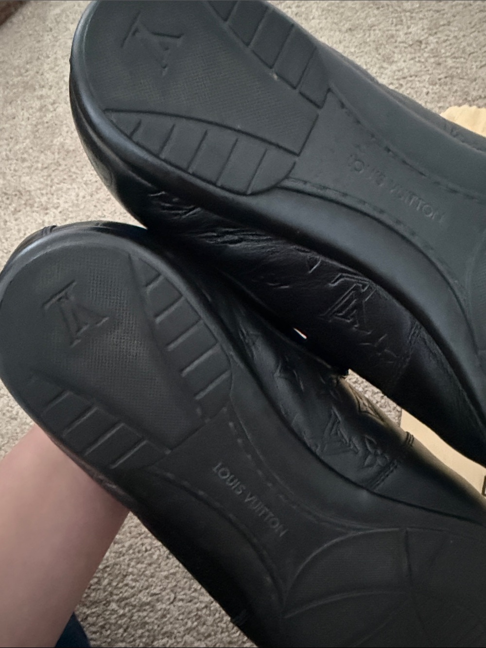 Louis Vuitton Black Leather Men’s Sneaker with Strap - Picture 7 of 7